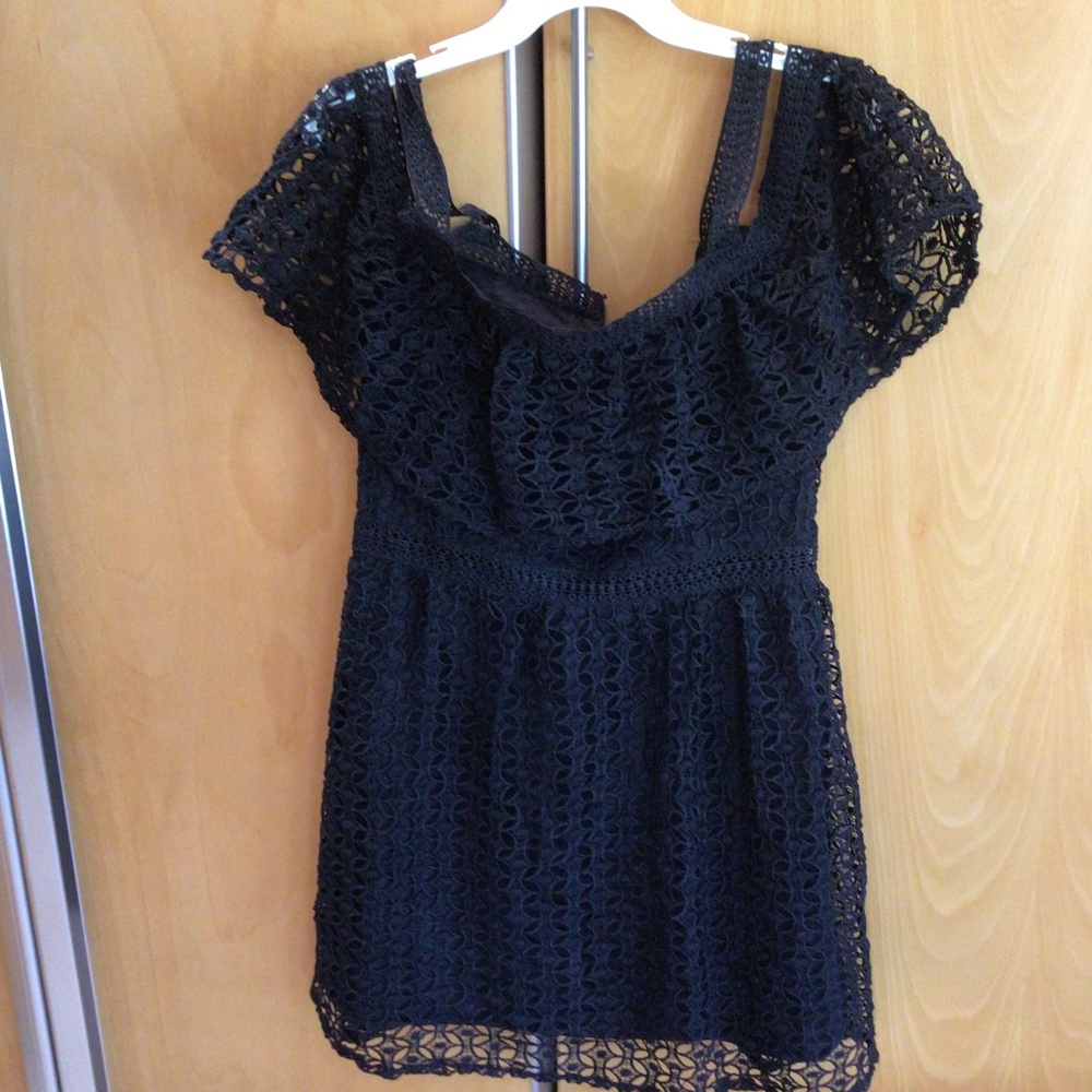 Fun Flirty Dress With Ruffle NWT